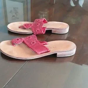 Jack Rogers Shoes Jack Rogers Couture Size Red Sandals